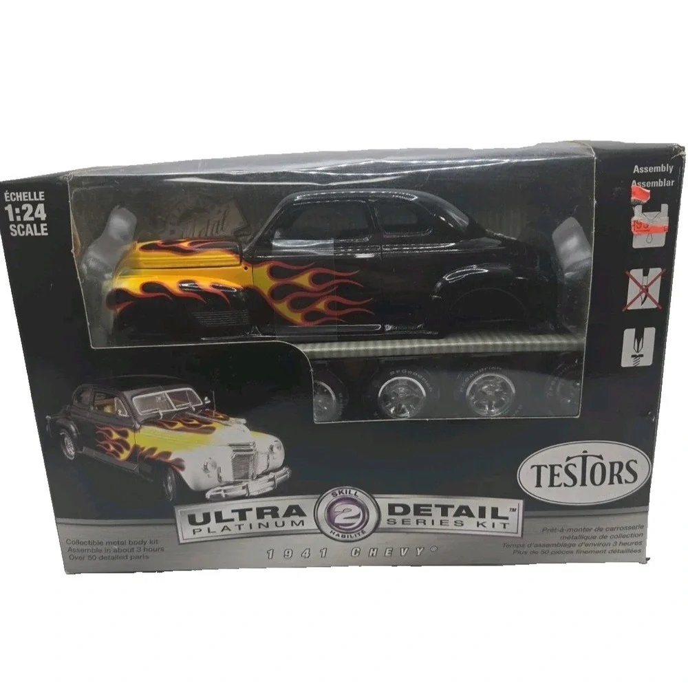 Testors 1:24 Scale 1941 Chevy Metal Model Kit New In Box